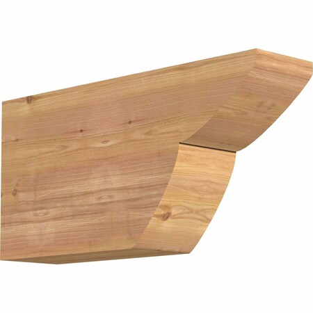 Ekena Millwork Crestline Smooth Rafter Tail, Western Red Cedar, 5 1/2"W x 12"H x 24"L RFT06X12X24CRE00SWR